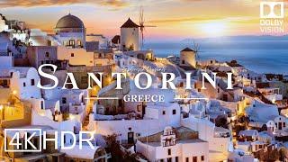 Santorini Greece   in 4K HDR ULTRA HD 60 FPS Dolby Vision™ Drone Video