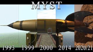 MYST 1993-2021 Comparison Original vs Remaster & Remakes