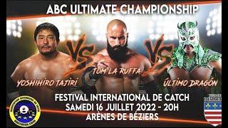 Tajiri VS Ultrimo Dragon VS Tom La Ruffa - ABC Catch -16072022