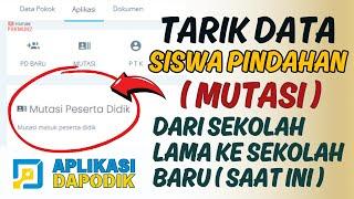 Cara Tarik Data Siswa MUTASI Dari Sekolah Lama Ke Sekolah Baru