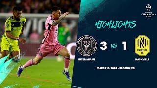 Champions Cup  Inter Miami 3-1 Nashville  Round of 16 ConcaChampions 2024