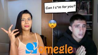 Omegle but this got very ADULT   Indian girl on Omegle  Dhruvi Nanda