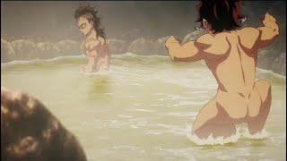 Tanjiro tries to have a naked bond with Genya  Demon Slayer Season 3 Episode