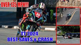 IOMTT 2024 Highlights Crash Best Saves - Over 130 MPH -
