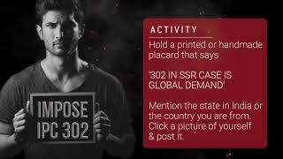 302 In SSR Case A Global Demand14th July 2021FastTrack SSR Murder Case Mark the Date Warriors