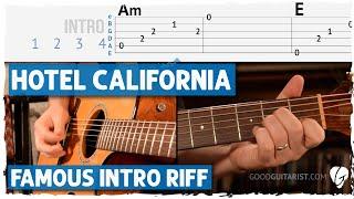 Learn The Famous Intro To Hotel California - The Easy Way