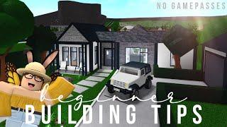 Bloxburg Beginner Building Tips No Gamepasses