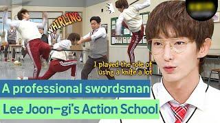 Swordsmanship Lesson by Lee Joon-gi Whos Specialized in Action Scenes #LeeJoongi