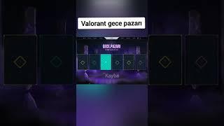 Valorant Gece Pazarı  Kayba #valorant #shorts #valorantclips