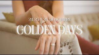 Ya están aquí...GOLDEN DAYS de Joyerías Sánchez