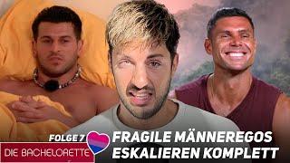 Toxische Männlichkeit und Frust in der Villa  Bachelorette Folge 7