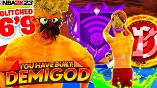 MY 69 POINT GUARD BUILD WILL BREAK NBA 2K23 - OFFICIAL BEST DEMIGOD BUILD OF NBA 2K23