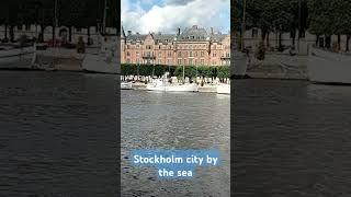 Stockholm capital by the sea in Sweden #shorts #stockholm #sweden