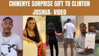 Video‼️Chinenye Nnebe surprise birthday gift to Clinton Joshua. #trending #chinenyennebe #clinton