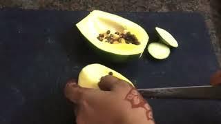 Papaya Meat Tenderizer  Homemade Raw papaya paste  Papita paste  How to make raw papaya paste