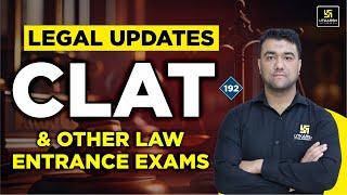 Daily Legal Updates for CLAT & Other Law Entrance Exams L-192  CLAT 2025 Preparation  Hassib Sir