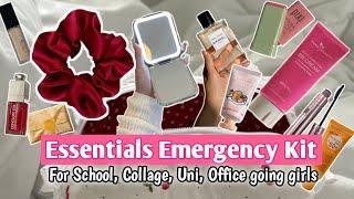 EMERGENCY KIT FOR EVERY GIRLMust haves in girls bag ️