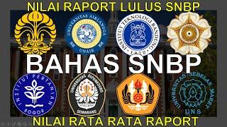 BAHAS SNBP 2023 NILAI RAPORT LULUS SNBP 2023 NILAI RATA RATA RAPORT  DAN MEMBEDAH WEBSITE SNPMB