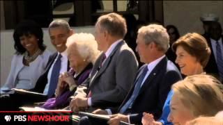 Watch President Bill Clinton speak at the Dedication of the George W. Bush Library