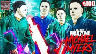 The ULTIMATE *MICHAEL MYERS* CHALLENGE on Warzone Rebirth Island