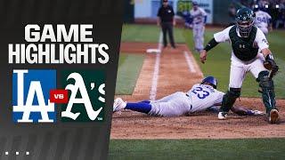 Dodgers vs. As Game Highlights 8324  MLB Highlights