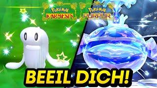 Neues Shiny-Event und 7-Sterne-Tera-Raid in Pokémon Karmesin & Purpur