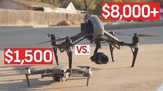 DJI INSPIRE 2 VS. DJI MAVIC 2 PRO - Which Is the Better Deal?  Gear Reviews