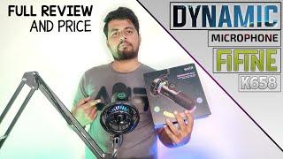 Fifine K658 Dynamic Microphone Full Review And Detail  Star Technical