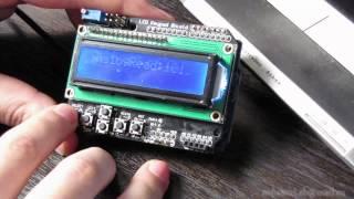 LCD Keypad Shield для Arduino обзор и работа.
