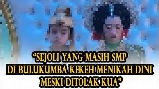 Sejoli yang Masih SMP di Bulukumba Keukeuh Menikah Dini Meski Ditolak KUA