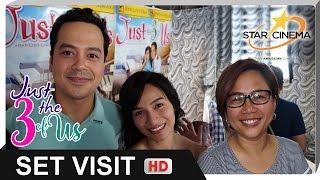 FULL Just The 3 Of Us Set Visit  John Lloyd Jennylyn Direk Cathy  Just The Three Of Us