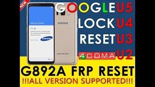 Samsung S8 Active G892A U3 U4 U5 FRP Google Account Reset