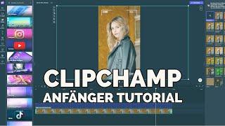 Microsoft Clipchamp Einfacher und kostenloser Video-Editor für Windows 11 Anfänger Tutorial