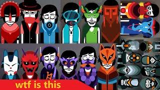 Incredibox All Masked Characters AT THE SAME TIME