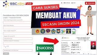 Cara Sukses Buat Akun SSCASN Dikdin 2024