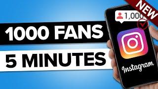 How To Get 1000 Followers on Instagram in 2024 STEP BY STEP GUIDE