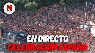 CAMPEONES EUROCOPA 2024  Celebración de España con la afición en vivo