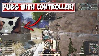 This Is How I Play PUBG With A CONTROLLER PUBG Console HANDCAM