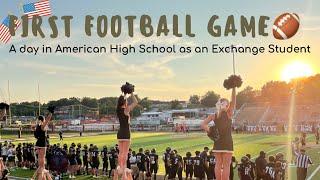 A DAY IN LIFE AS AN EXCHANGE STUDENT  AMERICAN FOOTBALL  AMERICAN HIGH SCHOOL  FLEX