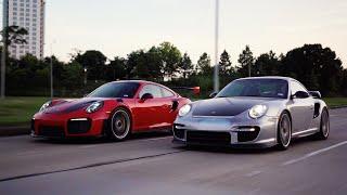 Porsche 997 GT2 RS versus 991 GT2 RS