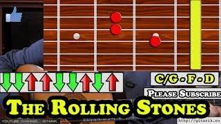 The Rolling Stones - You Cant Always Get What You Want classical Guitar Tutorial  Chords & Lyrics