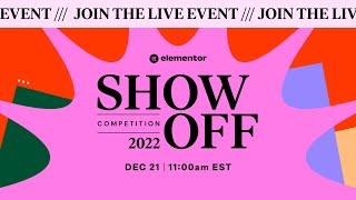 Elementor Showoff 2022 Live Event