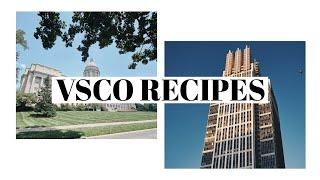 5 Awesome VSCO Recipes and Presets