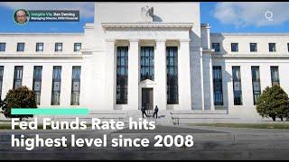 Fed Hikes Rates to Highest Level Since 2008