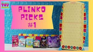 Plinko Picks What We Open #1 Blind Bag Box Fun  PSToyReviews