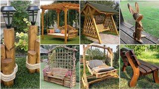 Garden furniture and decorative pieces design