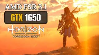 FSR 3.1 - GTX 1650 - Horizon Forbidden West - FSR 3 Frame Generation
