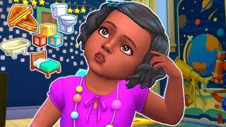 Can I keep this toddler happy without controlling any other sim?  Sims 4 toddler challenge