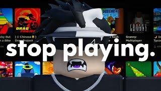 The Great Roblox Burnout Stop Playing