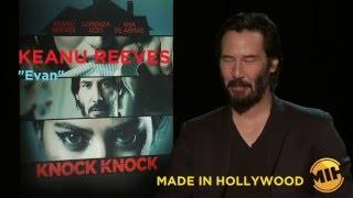 Keanu Reeves Uncut Interview Knock Knock